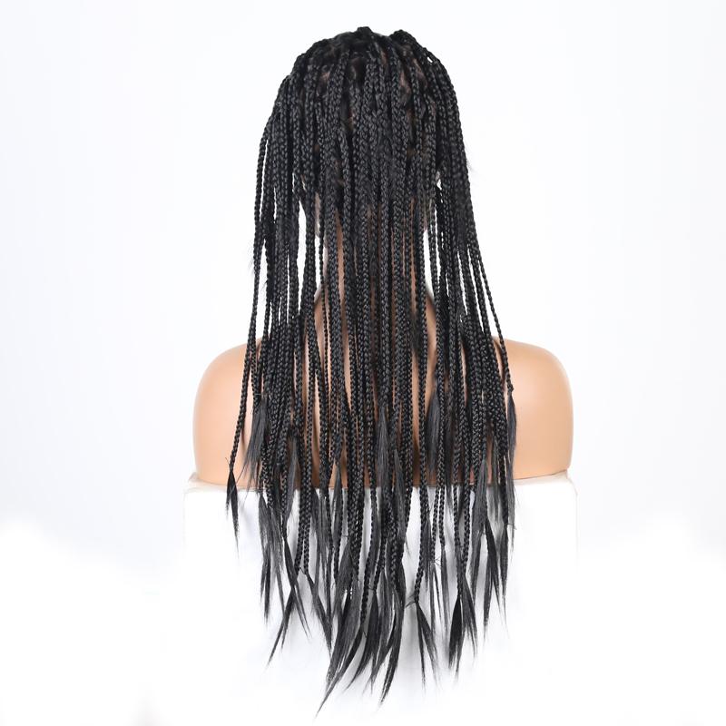 New Arrival-Long Hair Braided Wig With Baby Hair