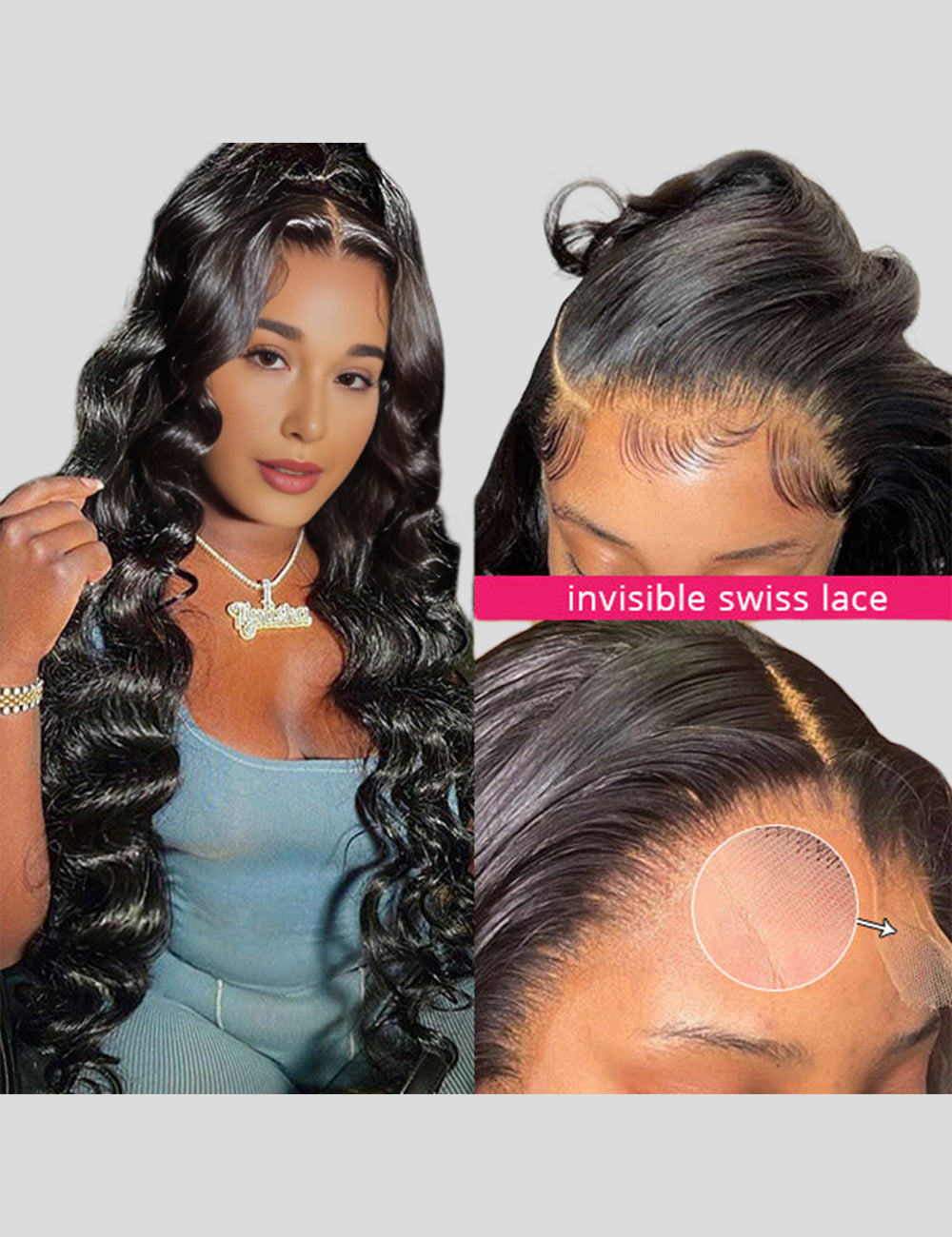 Loose Deep Wig HD Lace Frontal Wigs Invisible 13x4 Lace Front Wigs Long Human Hair Wigs-2