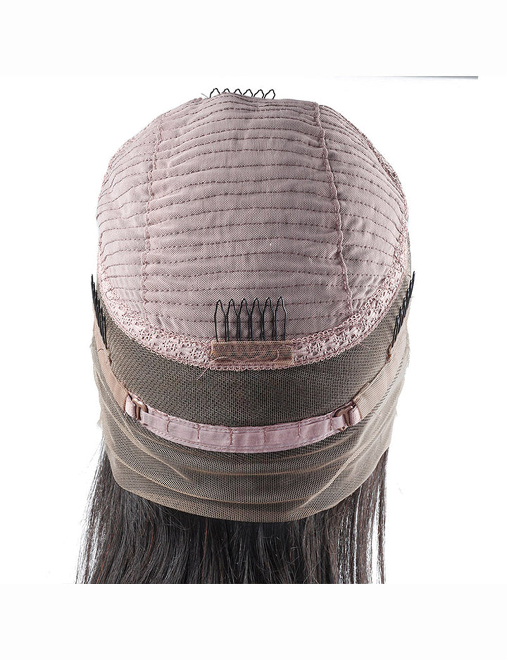 Malaysian 360 Lace Front Straight Pre-Plucked Virgin Human Hair Wigs-6