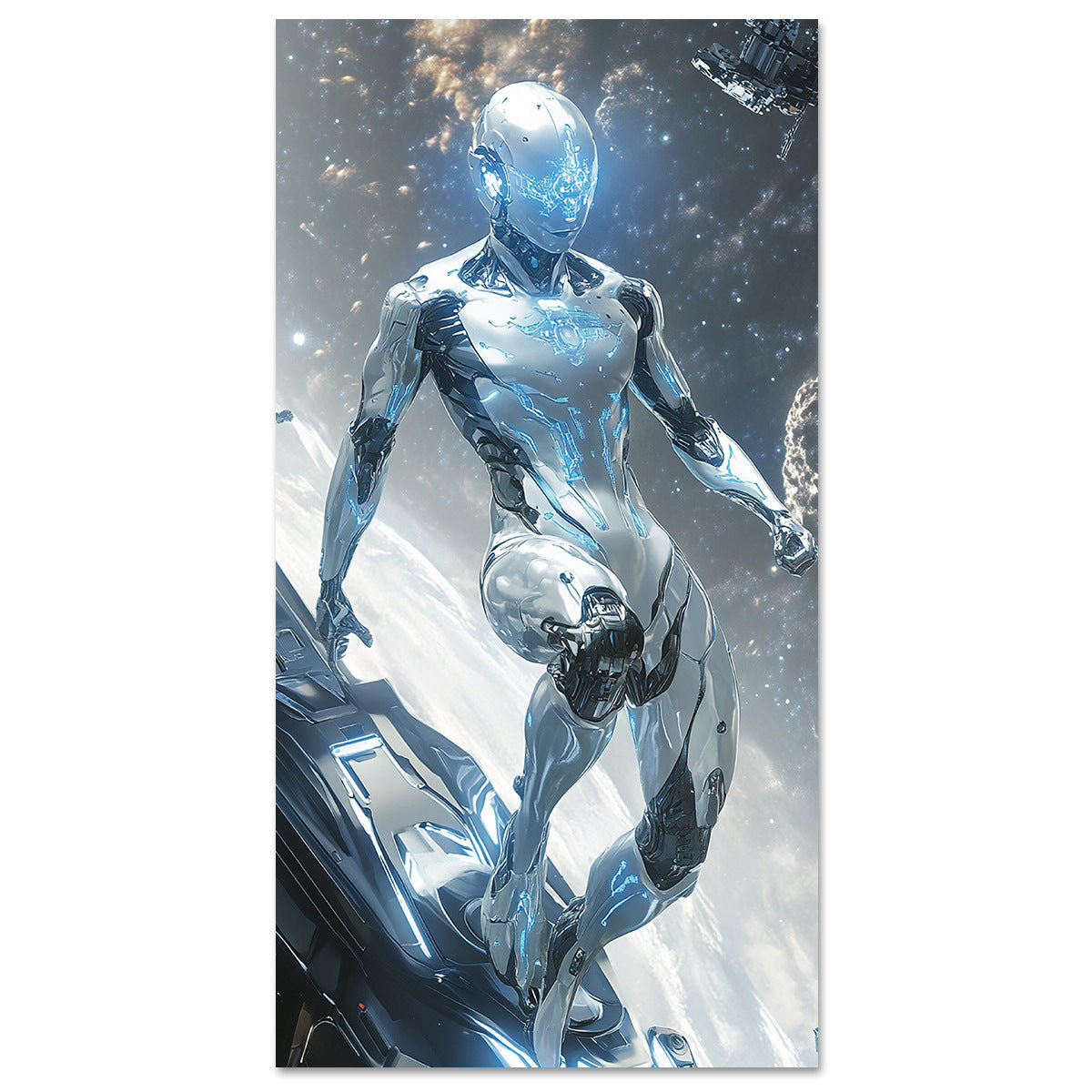 Mecha_Warrior_Double-Faced_Fleece_Beach_Towel_PRUSES_2