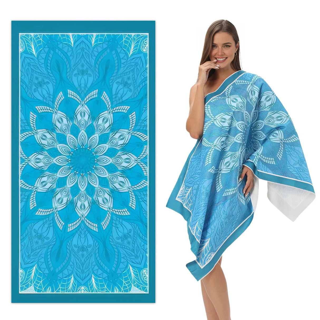 Microfiber Printed Beach Towel Bath Absorbent Towel | PRUSE-1