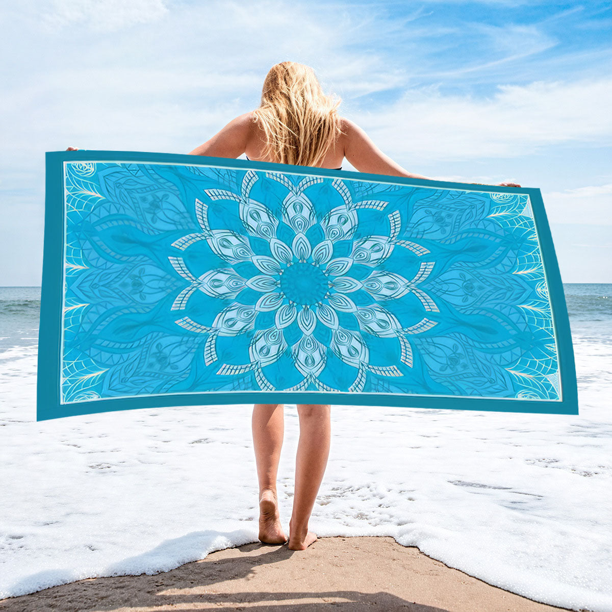 Microfiber Printed Beach Towel Bath Absorbent Towel | PRUSES