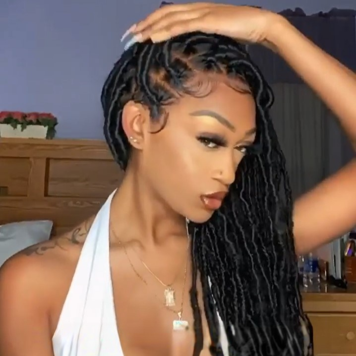 New Arrival-100% Hand-Braided Box Braid Wig(28 Inches)