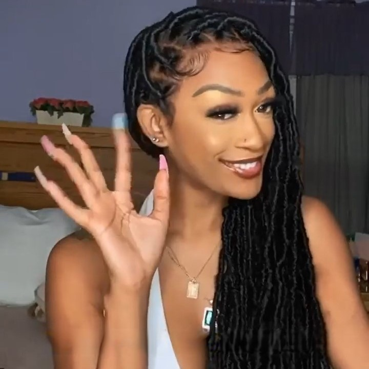 New Arrival-100% Hand-Braided Box Braid Wig(28 Inches)