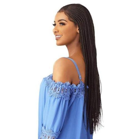 Braided Wig - Side Part Cornrow