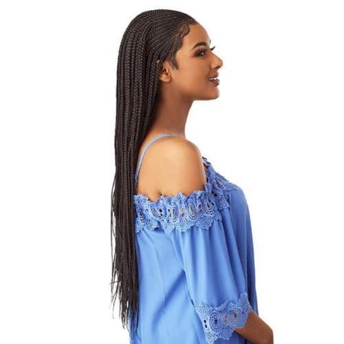 Braided Wig - Side Part Cornrow