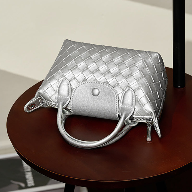 Silver_Leather_Woven_Bag_Top_Handle_Mini_Crossbody__1