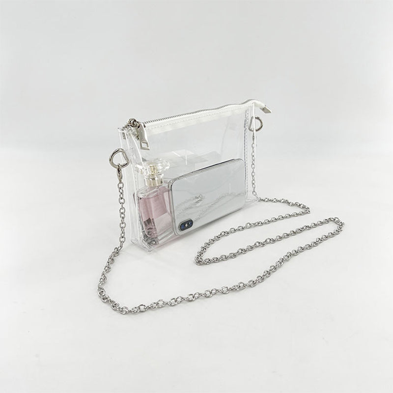 Silver_Zip_Clear_Purse_Transparent_Beach_Bag_with_Removable_Chain_5