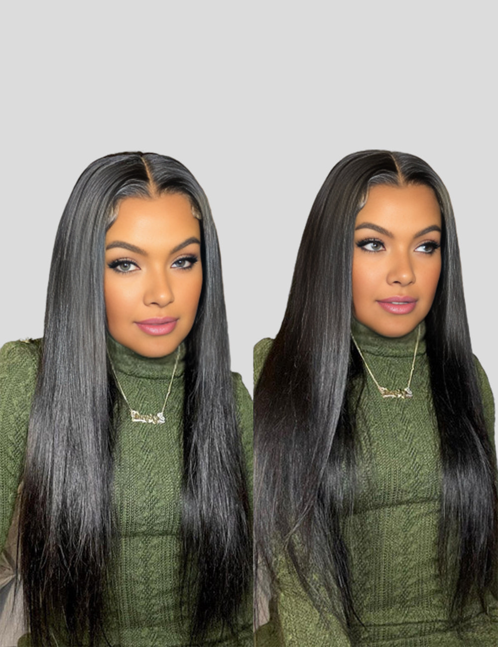 Straight Lace Front Wigs Virgin HD Glueless Human Hair Wigs 13x4 Transparent Lace Frontal Wig-1