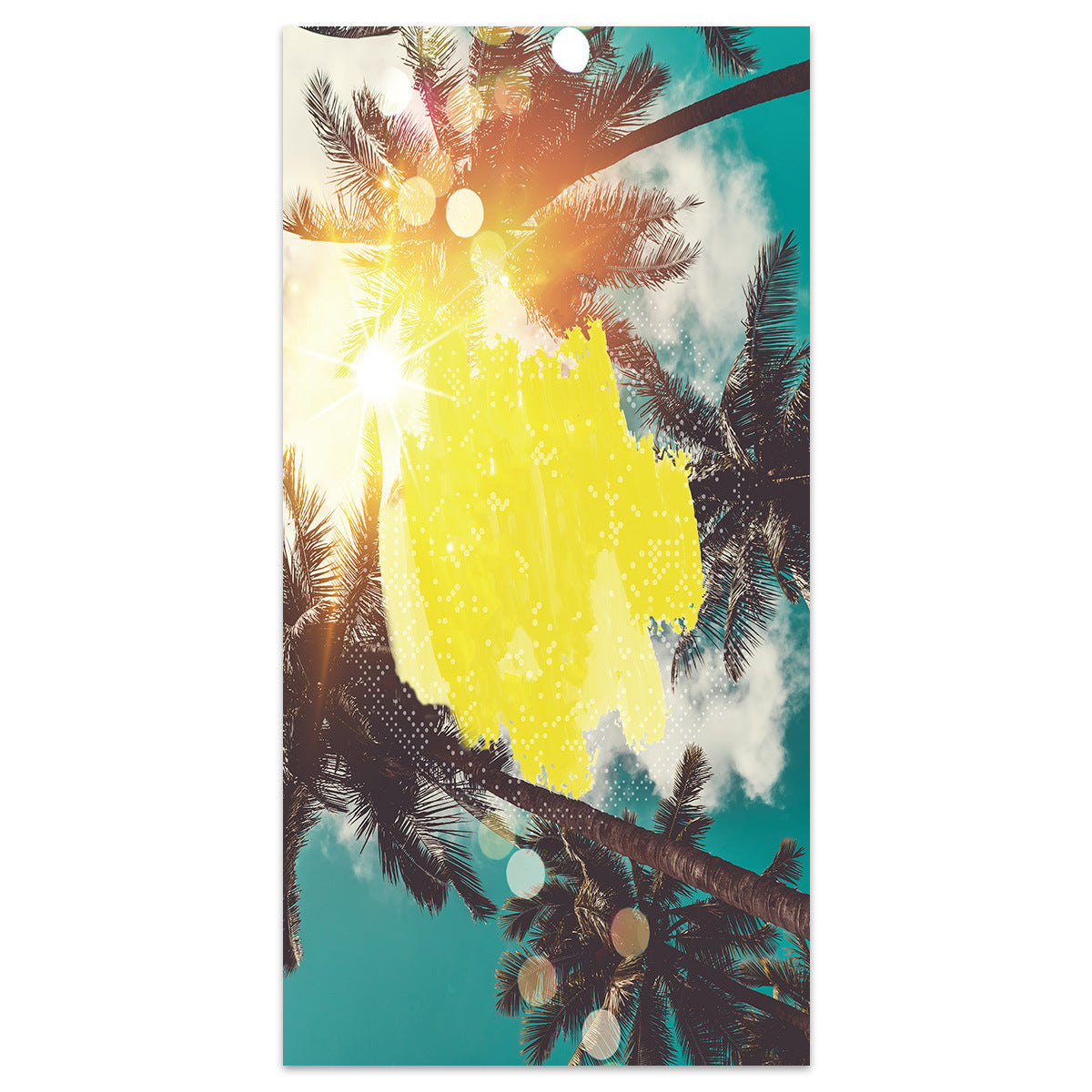 Sunshine Pattern Double-Faced Fleece Beach Towel | PRUSES-2