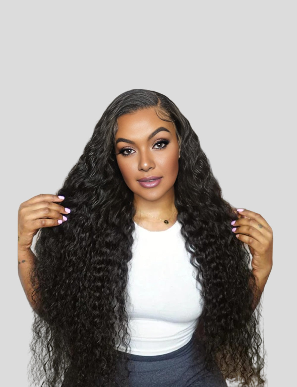 Water Wave Lace Front Wig 13x6 HD Lace Frontal Wig 40 Inch Glueless Human Hair Wigs-11