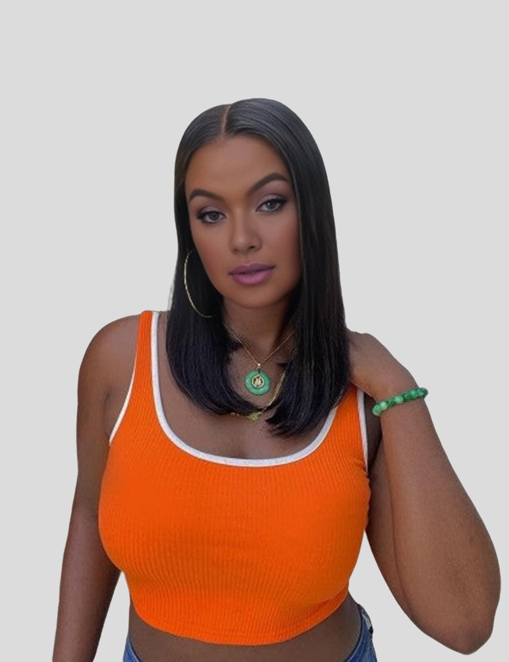 Wear Go Invisible Knots Glueless Wigs Short Straight Bob Wig 5x5 Lace Closure Pre Cut Wigs-4