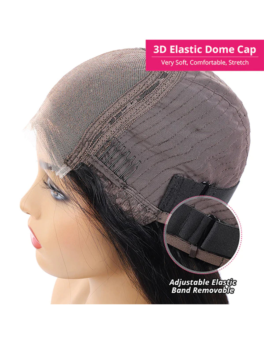Wear Go Invisible Knots Glueless Wigs Short Straight Bob Wig 5x5 Lace Closure Pre Cut Wigs-8