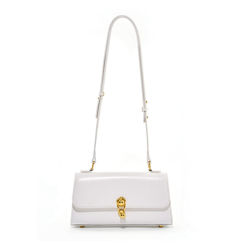 White_Leather_Flap_Shoulder_Bag_Elegant_Crossbody_P_1