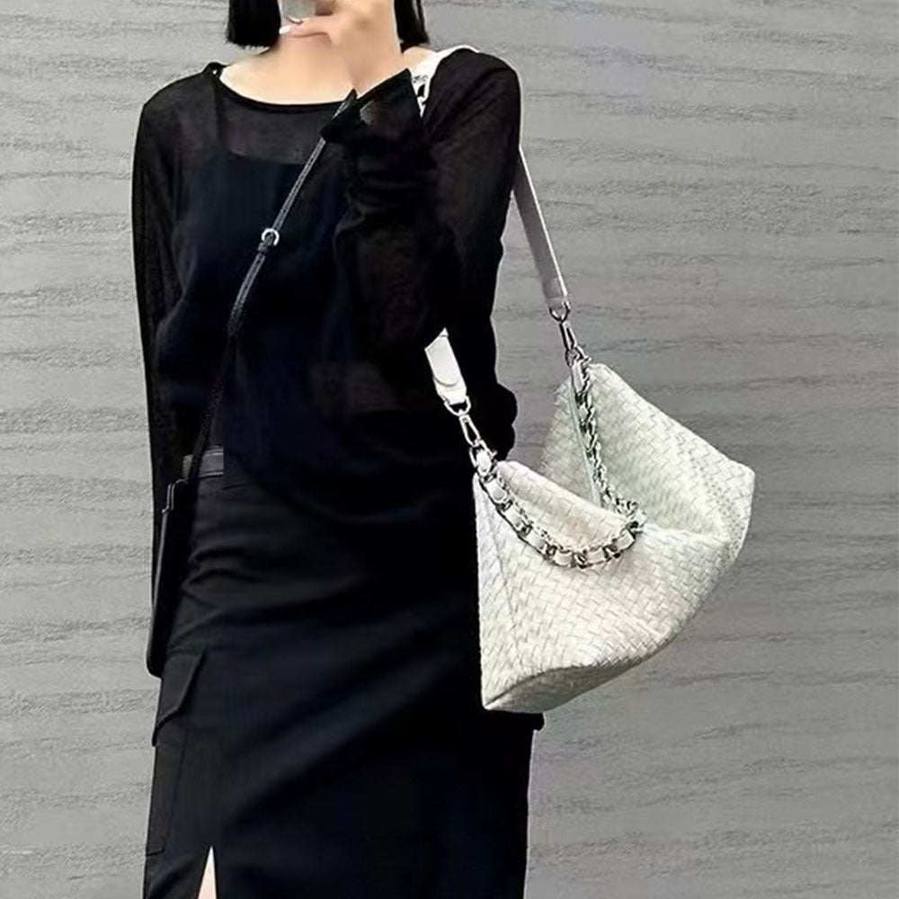 Women_Leather_Woven_Large_Tote_Bags_Zipper_Chain_Bags_PRUSES_18