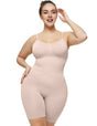 Women_Plus_Size_Bodysuit_Shorts_Sculpting_Seamless_Shapewear_PRUSES_1