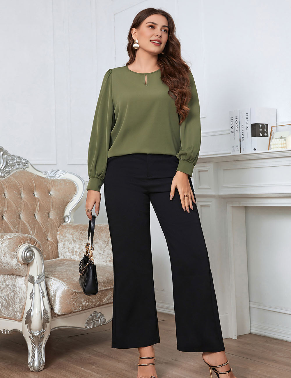 Women_Plus_Size_Early_Spring_Crew_Neck_Long_Sleeve_Shirt_PRUSES_2