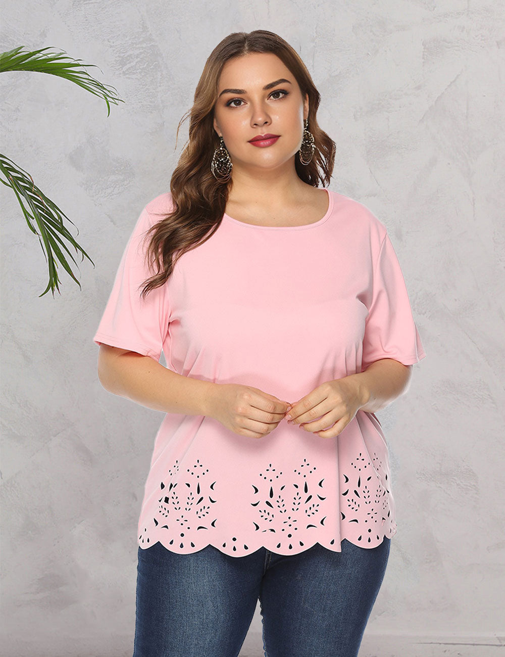 Women_Plus_Size_Elegant_Flower_Scalloped_T-Shirt_PRUSES_1