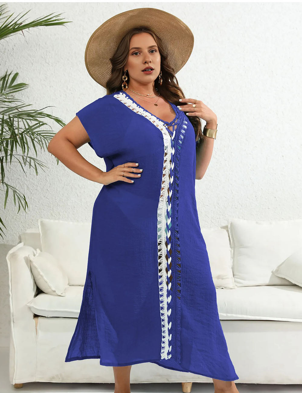 Women_Plus_Size_Hand_Crocheted_Contrast_Color_Bikini_Cover_Up_17