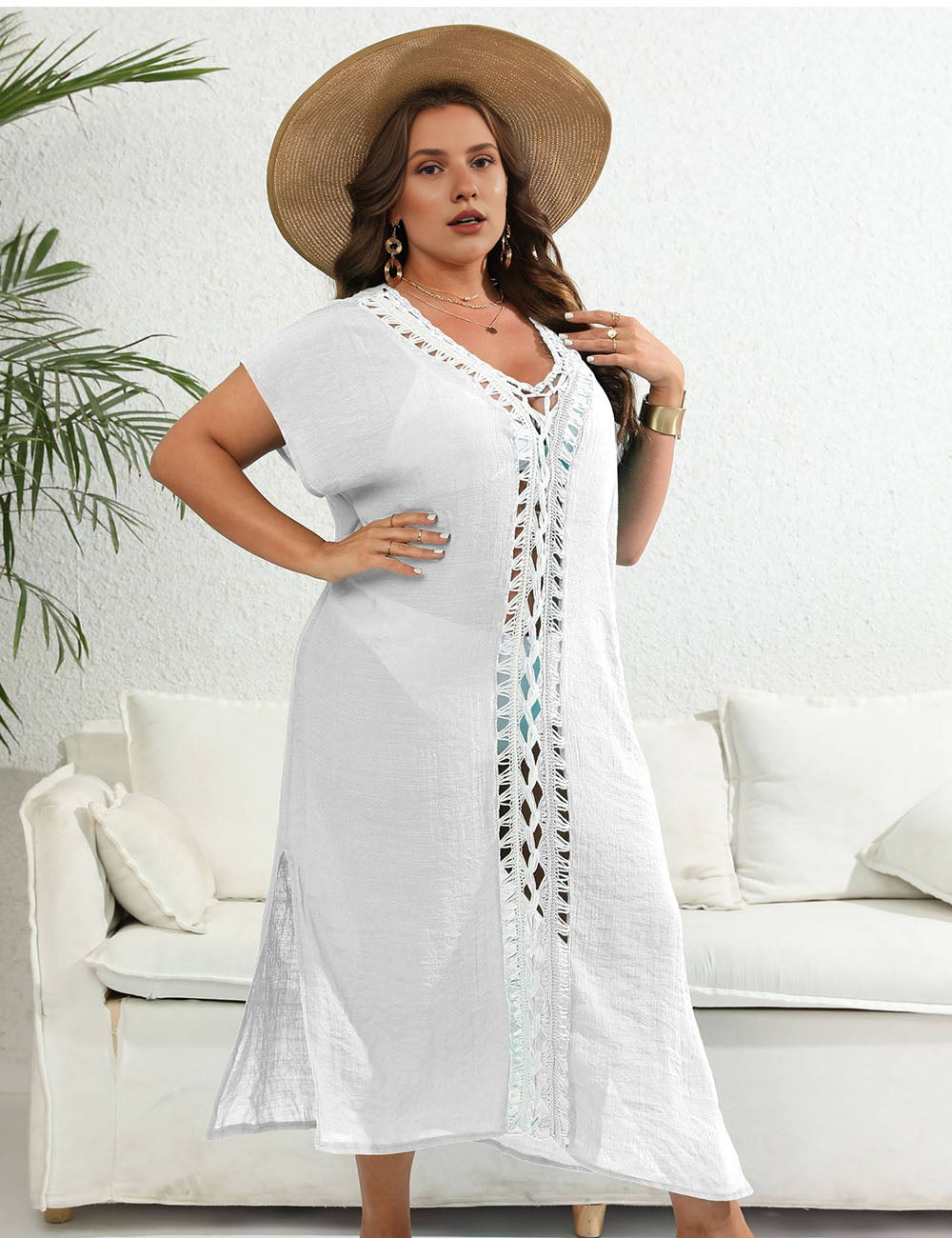 Women_Plus_Size_Hand_Crocheted_Contrast_Color_Bikini_Cover_Up_21