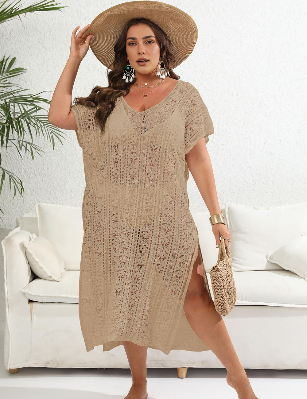 Women_Plus_Size_Hollow_Deep_V_Neck_Cover_Up_6