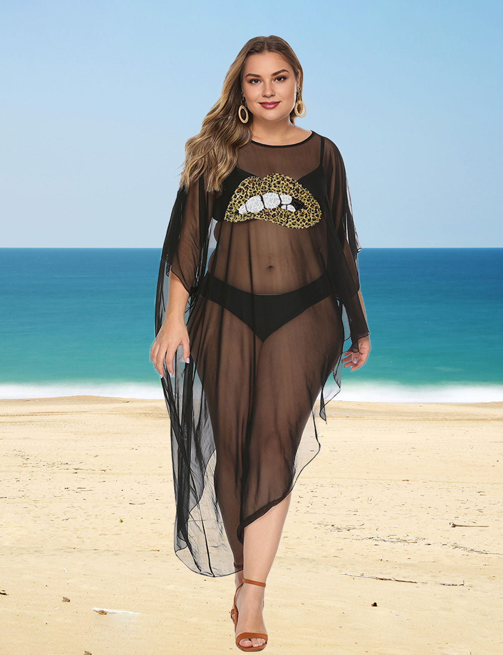 Women_Plus_Size_Leopard_Lips_Irregular_Cover-Up_6