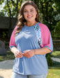 Women_Plus_Size_Leopard_Print_Patch_Colorblock_T_Shirt_PRUSES_9