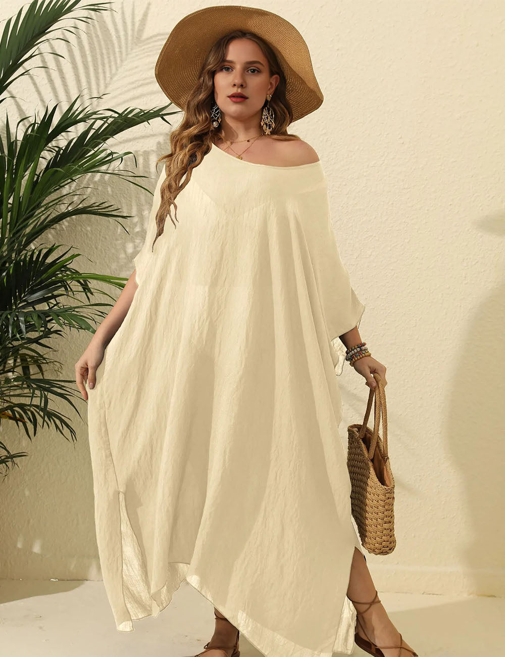 Women_Plus_Size_Loose_Bikini_Cover_up_7