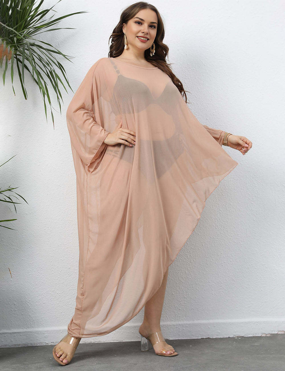 Women_Plus_Size_Mesh_Beach_Cover_Up_10