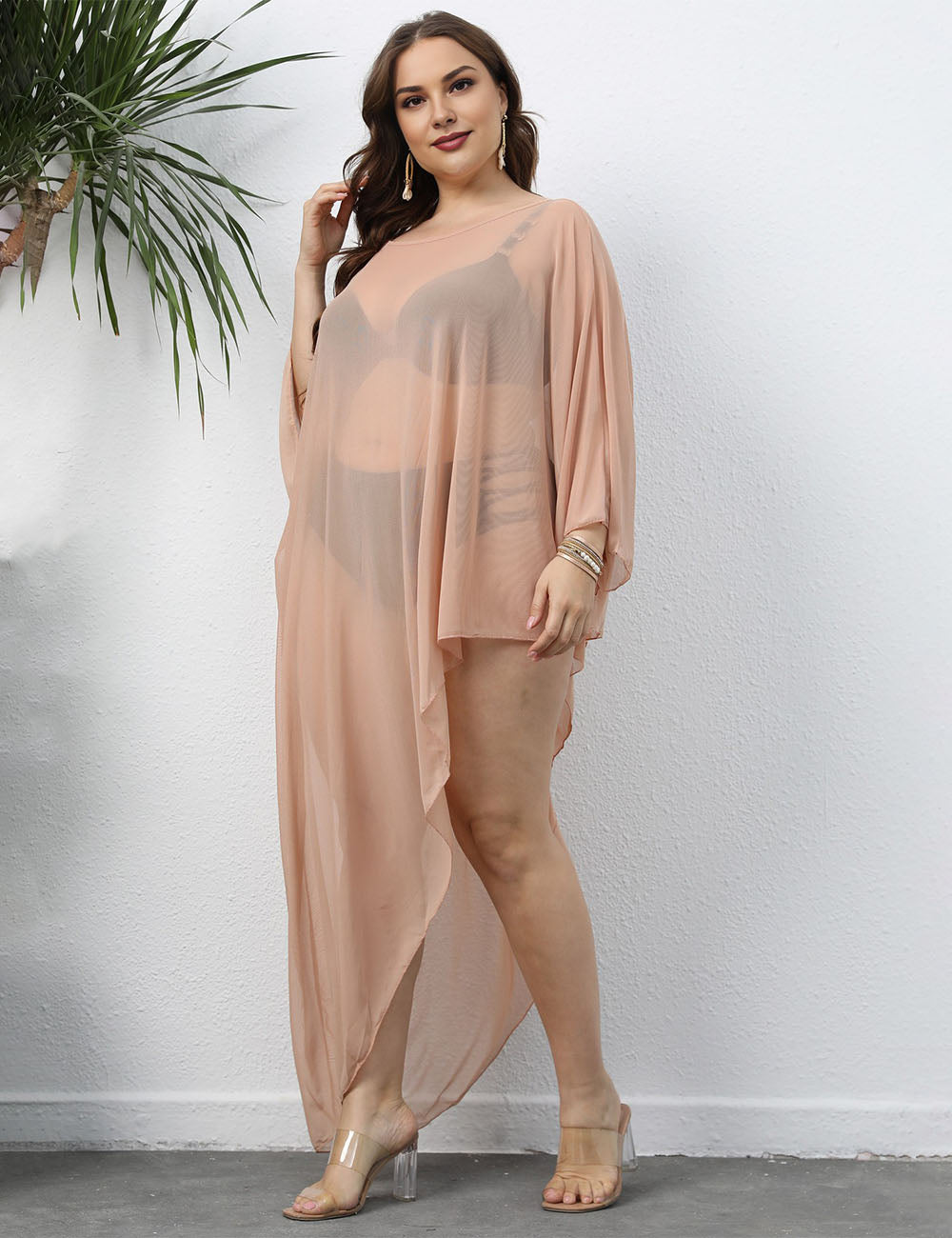 Women_Plus_Size_Mesh_Beach_Cover_Up_7
