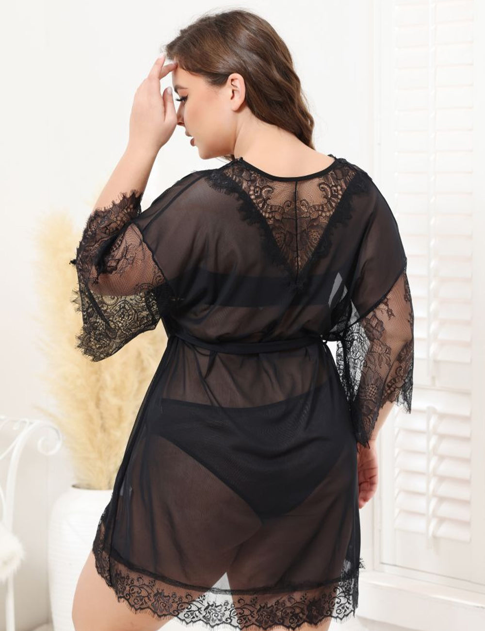 Women_Plus_Size_Mesh_See_Through_Robe_Three-Piece_Set_PRUSES_13