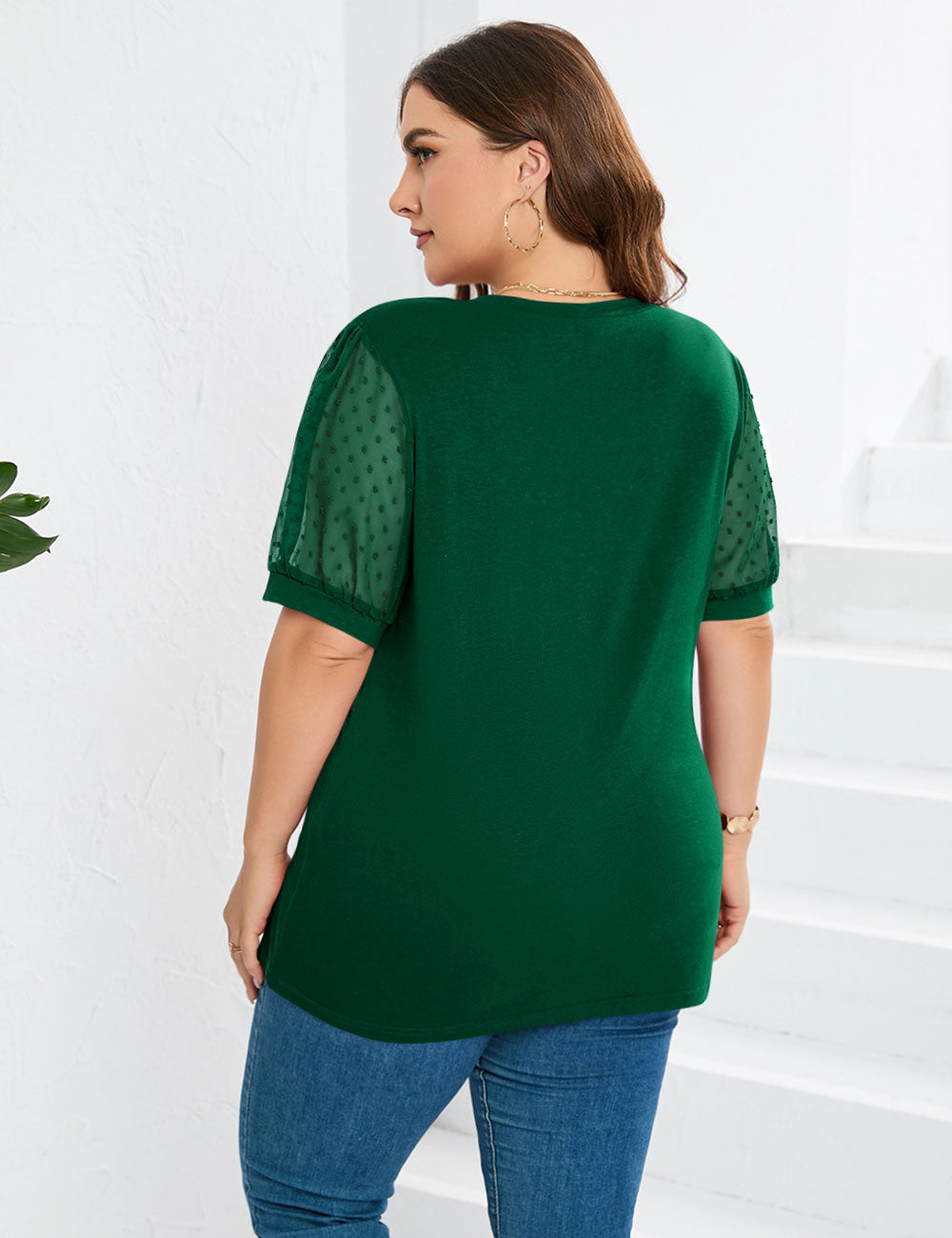 Women_Plus_Size_Mesh_Sleeves_Short_Sleeve_T-Shirt_PRUSES_9