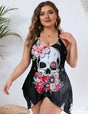Women_Plus_Size_Skull_Print_Two_Piece_Swimsuit_Tankini