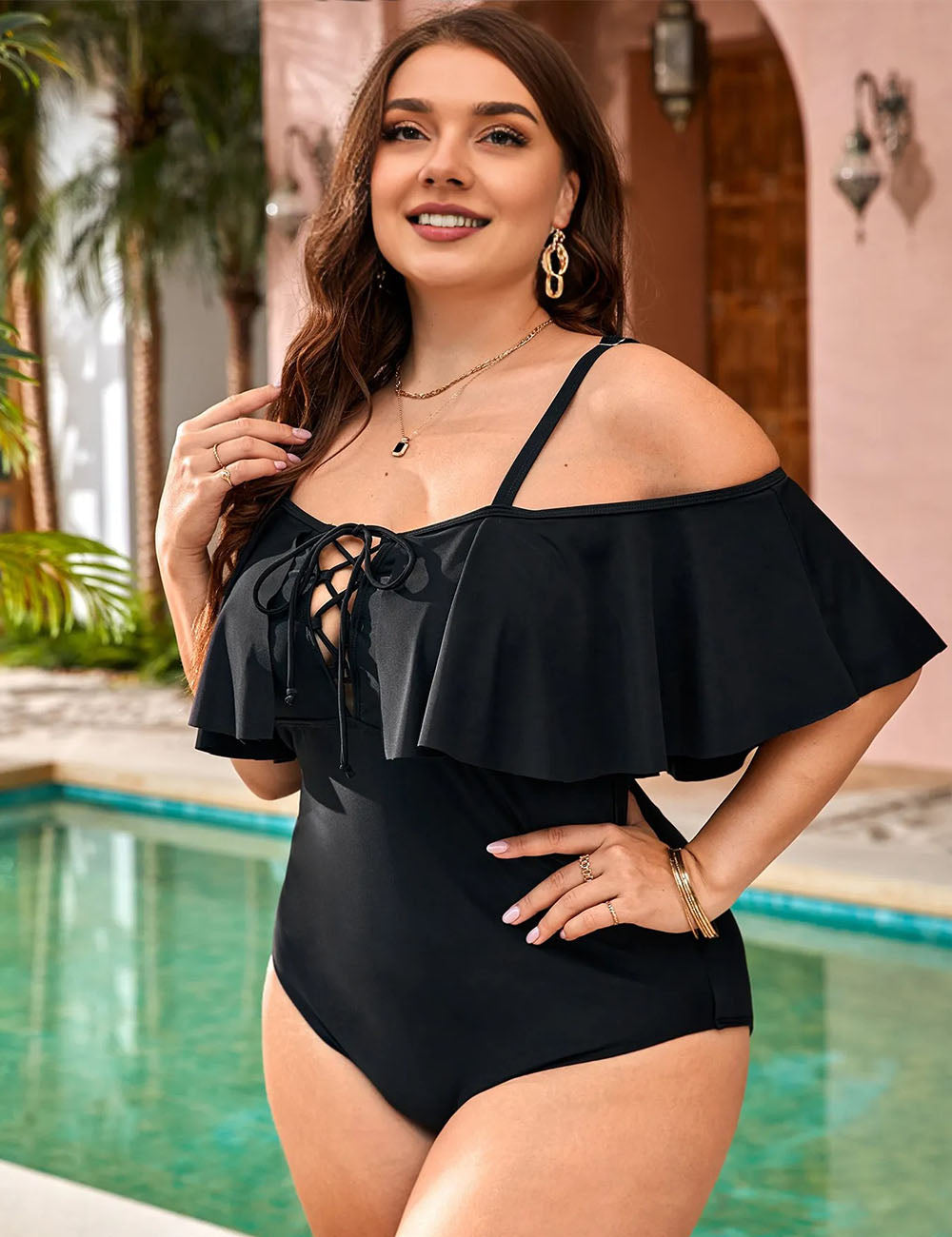 Women_Plus_Size_Strapped_Layered_Ruffle_One-Piece_Swimsuit_14