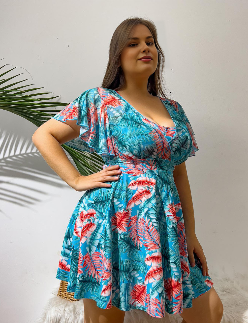 Women_Plus_Size_Swimsuit_Dress_Two_Piece_Suit_4