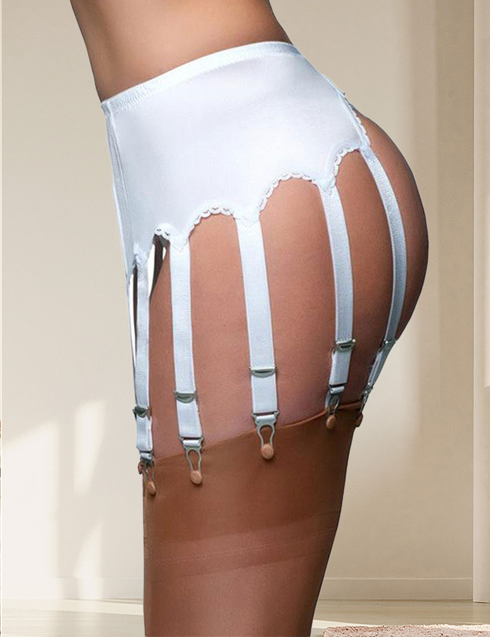 Women Plus Size Ten-claw Garter Belts-3