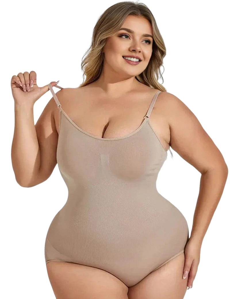 Women Plus Size Thong Snatched Shapewear Bodysuit | PRUSES