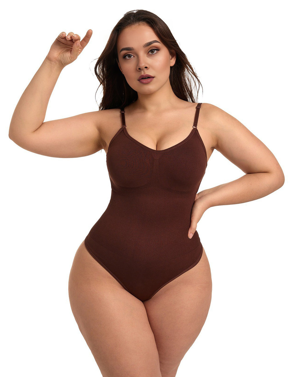 Women Plus Size Thong Snatched Shapewear Bodysuit | PRUSES