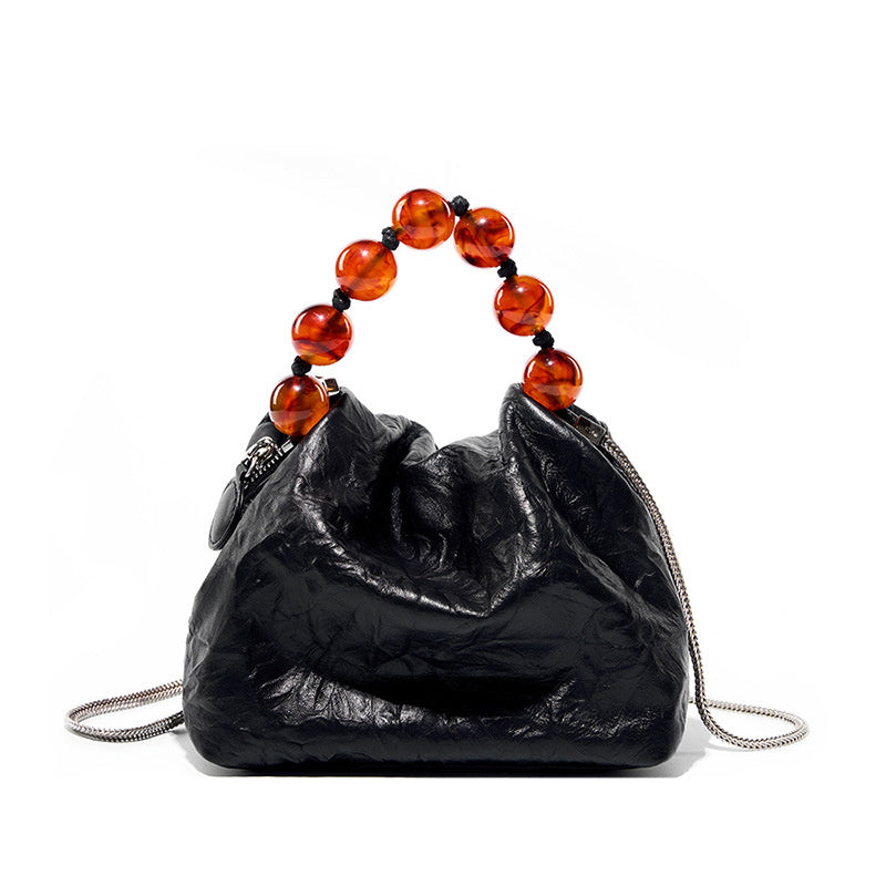 black_leather_beads_handle_shoulder_mini_bags_5