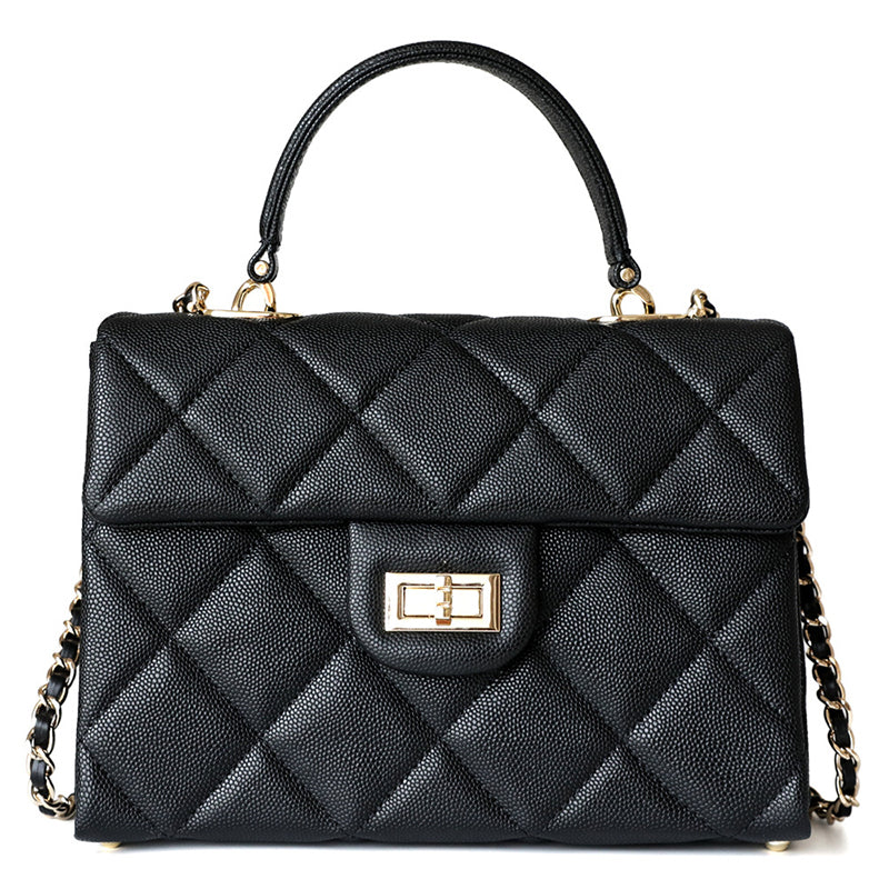 black_leather_quilted_chain_bag_shoulder_bags_with_buckle_2