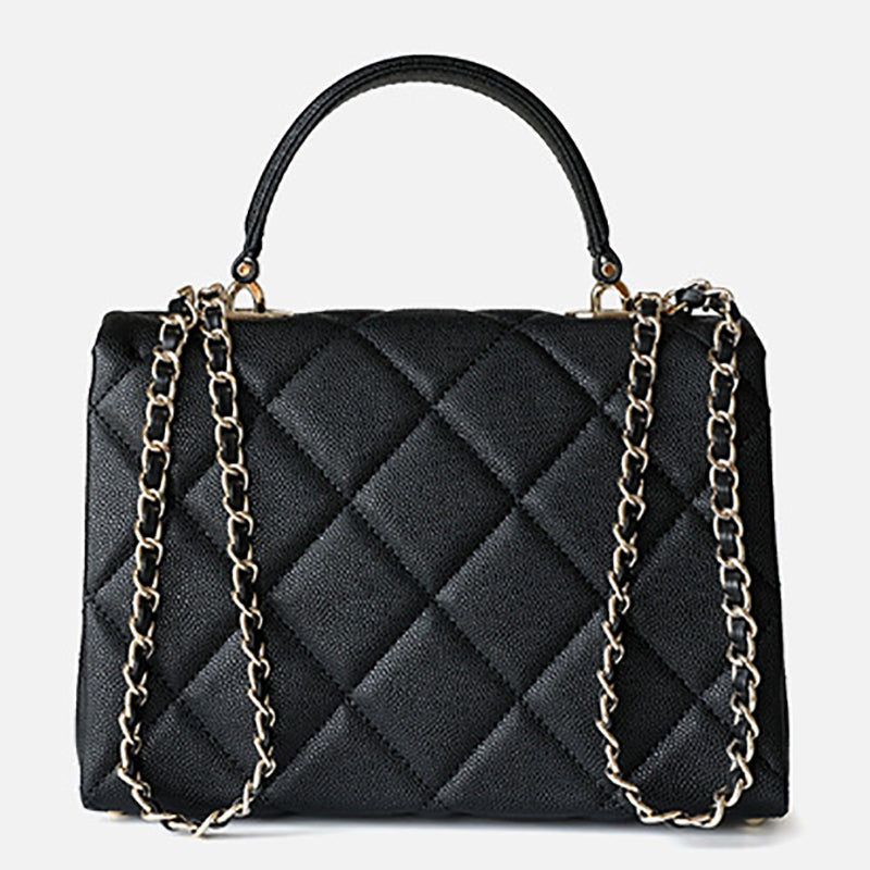 black_leather_quilted_chain_bag_shoulder_bags_with_buckle_3