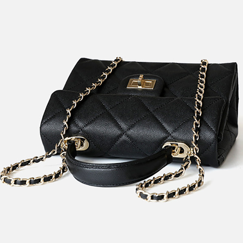 black_leather_quilted_chain_bag_shoulder_bags_with_buckle_4
