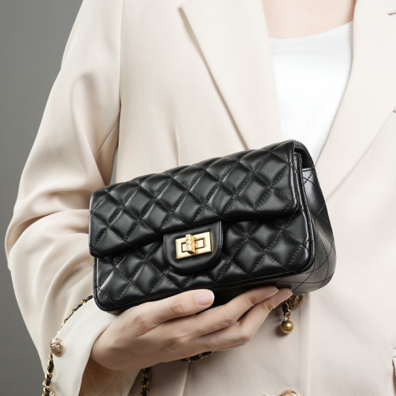 black_leather_square_quilted_chain_bag_flap_crossbody_bags_for_women_2