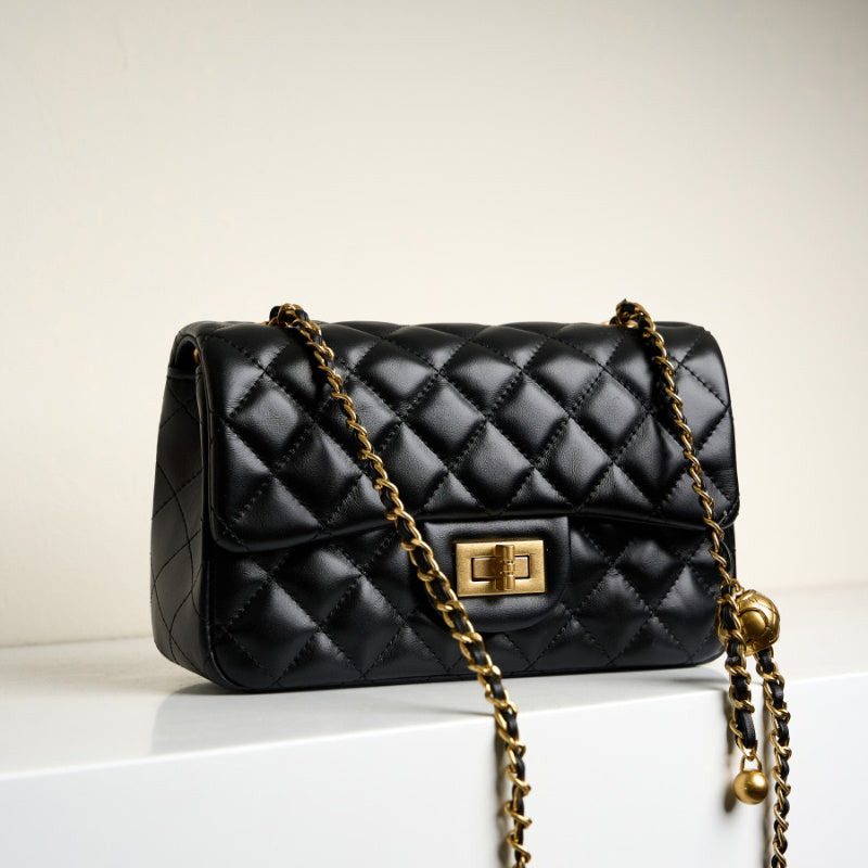 black_leather_square_quilted_chain_bag_flap_crossbody_bags_for_women_4