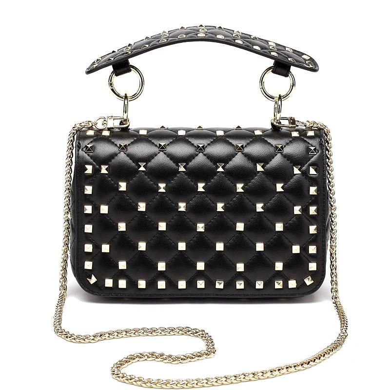 black_rockstud_leather_quilted_handbags_foldover_crossbody_chain_bags_21