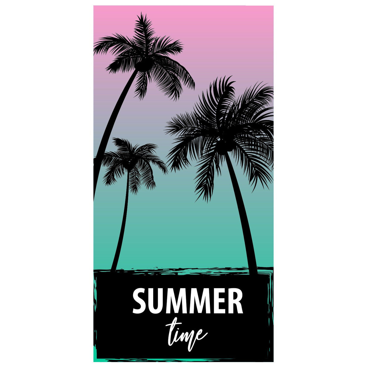 Coconut Tree Beach Towel | PRUSES - PRUSES