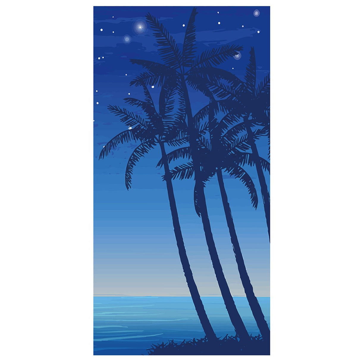 Coconut Tree Sun - Protective Beach Towel | PRUSES - PRUSES