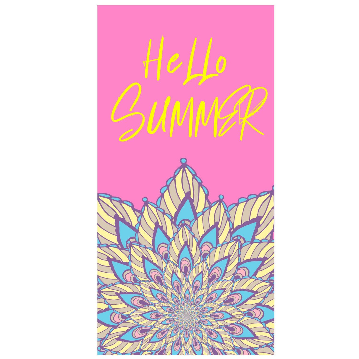 Colorful Lightweight Beach Towel | PRUSES - PRUSES