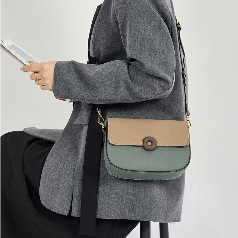 green_leather_flap_saddle_bag_buckle_message_shoulder_bag_5