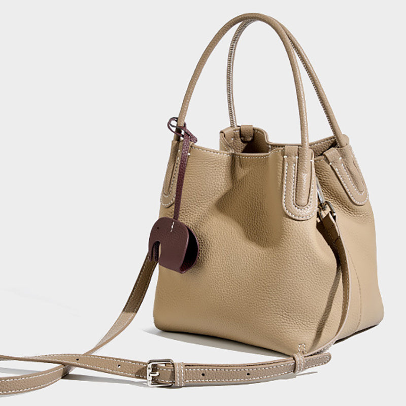 grey_leather_litchi_grain_bucket_bags_mini_crossbody_bags_1